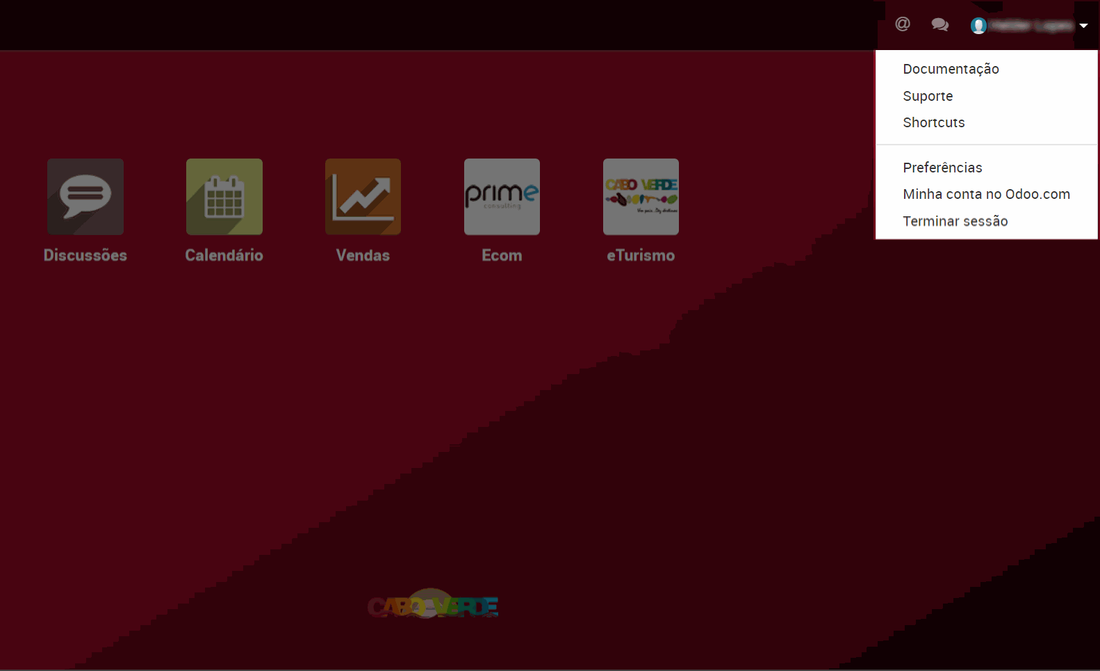 Odoo text and image block